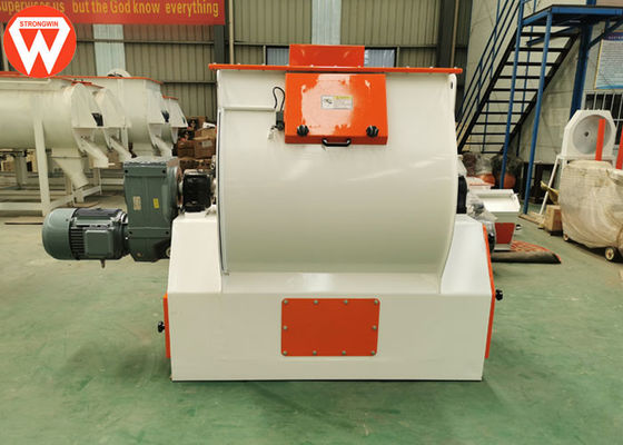 500 kg / h स्टेनलेस स्टील फ़ीड Additive पैडल मिक्सर मशीन
